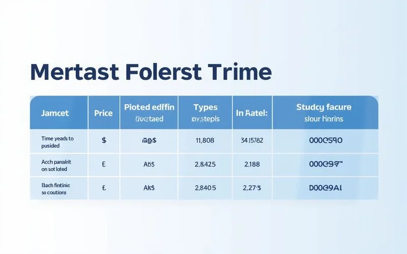 Price-range table by locksmith service type